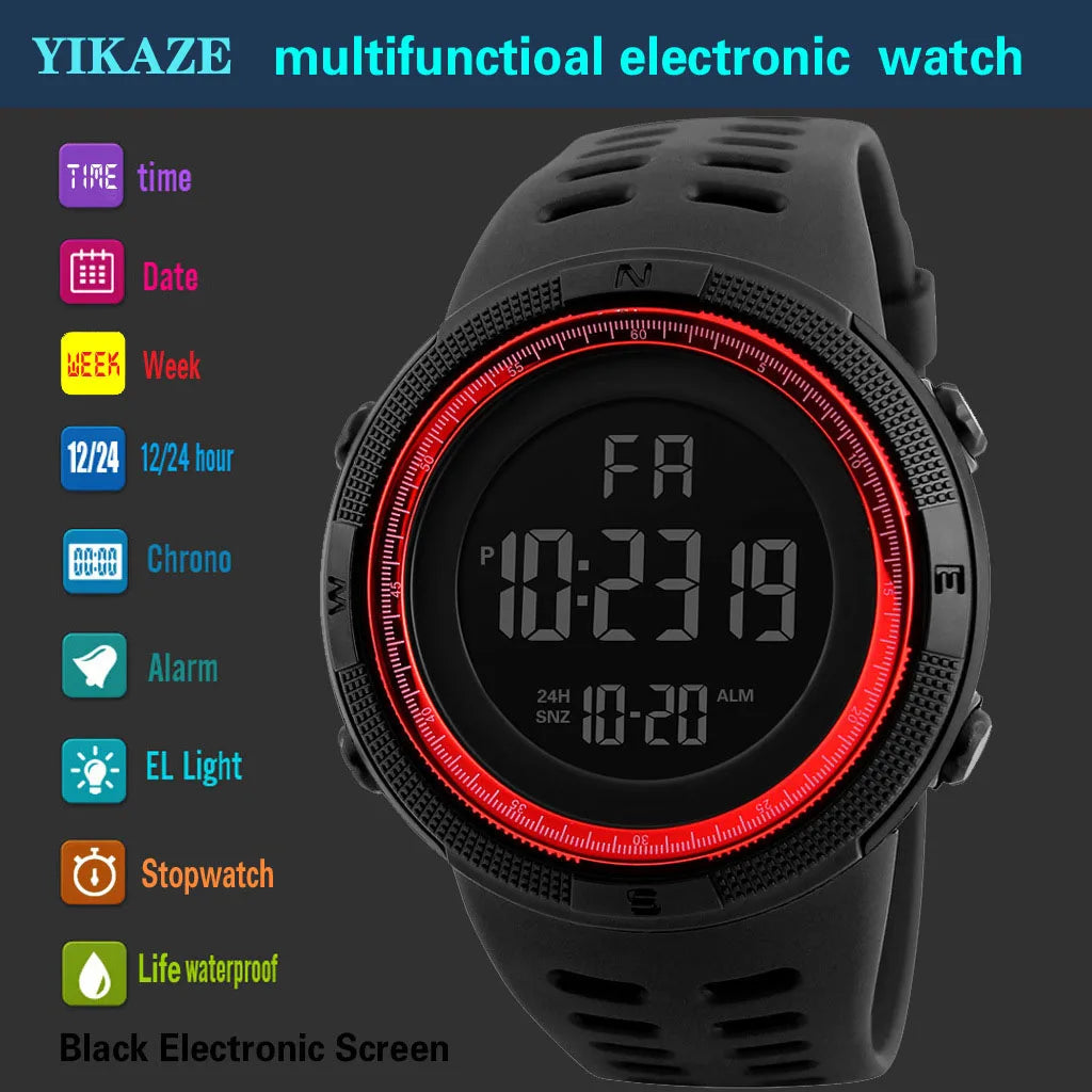 Electronic YIKAZE relógio Military